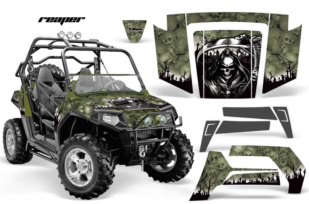 Polaris RZR 800 ARMY GREEN Reaper